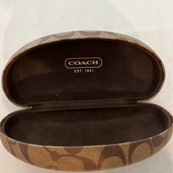COACH MONOGRAMMED HARD SUNGLASSES CASE - Picture 5 of 5